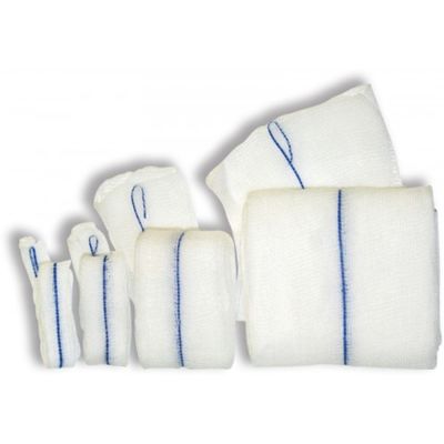 Made of 100% Cotton Gauze Sponges Supplier with CE Surgical Medical Sterile Absorbent Gauze Swab white wound dressing